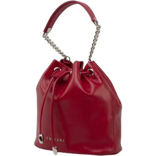 Rote Mini Eimer Tasche Nest Stil - Orciani - Modalova