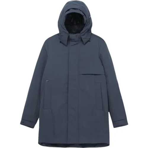 Parka Jacke Dunkelgrau Qm484 , Herren, Größe: XL - Krakatau - Modalova