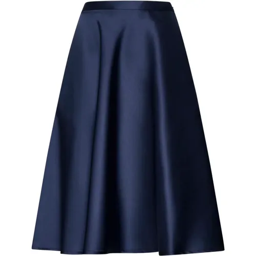 Skirt 1/2 Ruota F , female, Sizes: M, L - Blanca Vita - Modalova