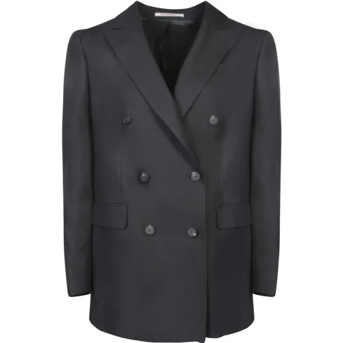 Womens Clothing Jacket Ss24 , female, Sizes: XS, S, 2XS - Tagliatore - Modalova