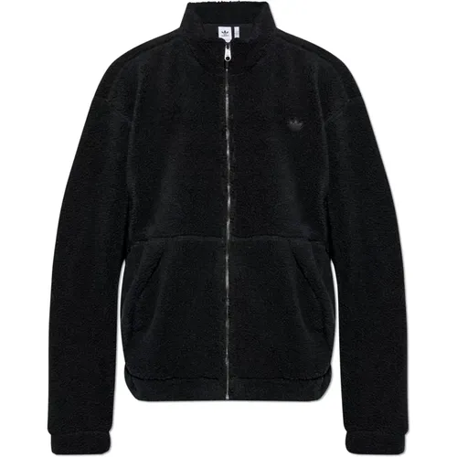 Fleece-Sweatshirt mit Logo , Herren, Größe: S - adidas Originals - Modalova