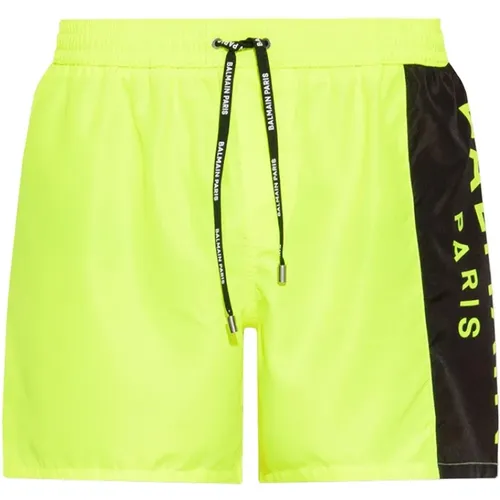 Beachwear Shorts , male, Sizes: 2XL, M - Balmain - Modalova