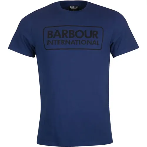 Essentielles Großes Logo Motorrad T-Shirt - Barbour - Modalova