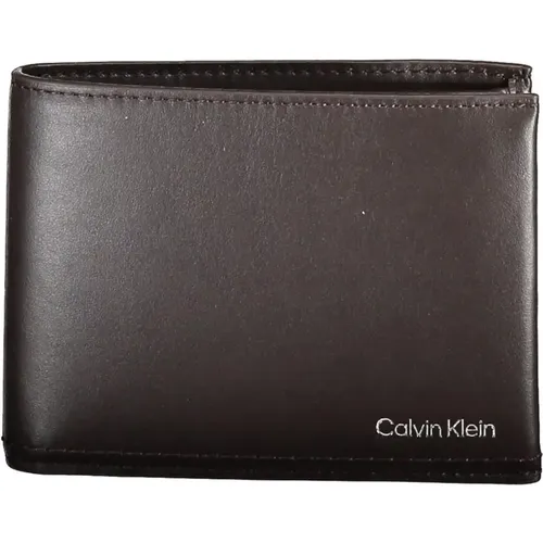 Slim Leather Wallets Cardholders , male, Sizes: ONE SIZE - Calvin Klein - Modalova