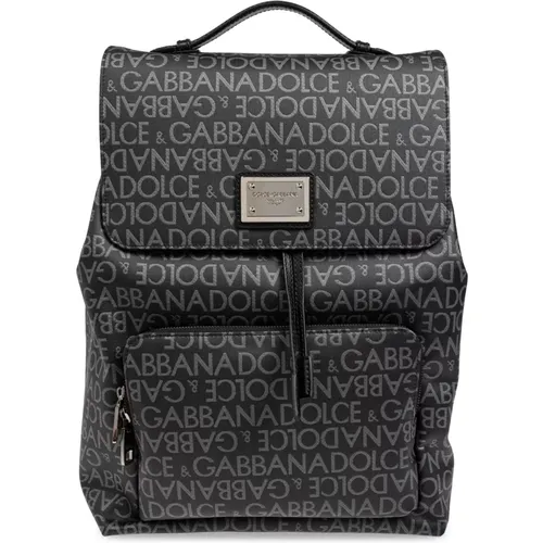 Rucksack mit Monogramm - Dolce & Gabbana - Modalova