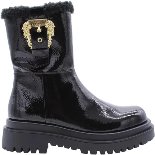 Stylish Ankle Boots , female, Sizes: 5 UK, 7 UK - Versace Jeans Couture - Modalova