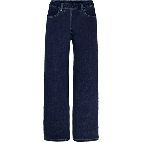 Lockere Sl Hose Dunkelblaue Denim - LauRie - Modalova