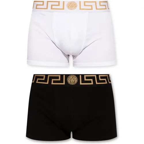 Boxershorts im Doppelpack mit Medusa - Versace - Modalova