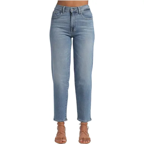Straight Jeans , female, Sizes: W26 - 7 For All Mankind - Modalova