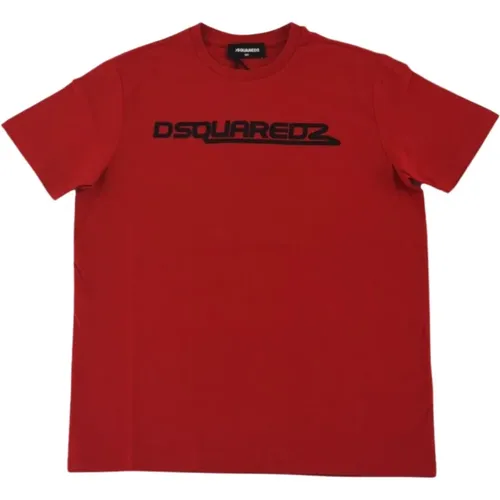 Klassisches Logo Print T-Shirt - Dsquared2 - Modalova