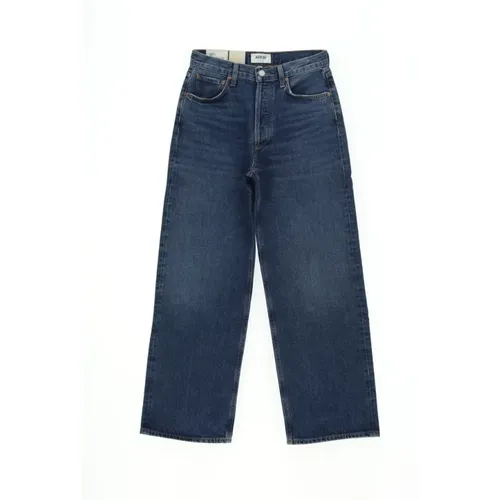 Baggy Jeans , female, Sizes: W26, W28 - Agolde - Modalova