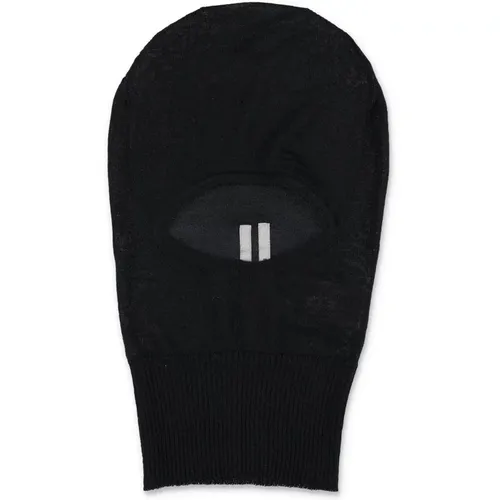 Skull Balaclava Hat , female, Sizes: ONE SIZE - Rick Owens - Modalova