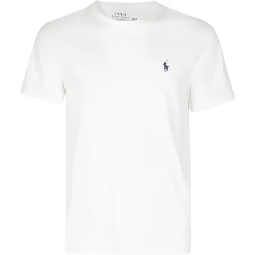 Lässiges Baumwoll T-Shirt , Herren, Größe: S - Ralph Lauren - Modalova