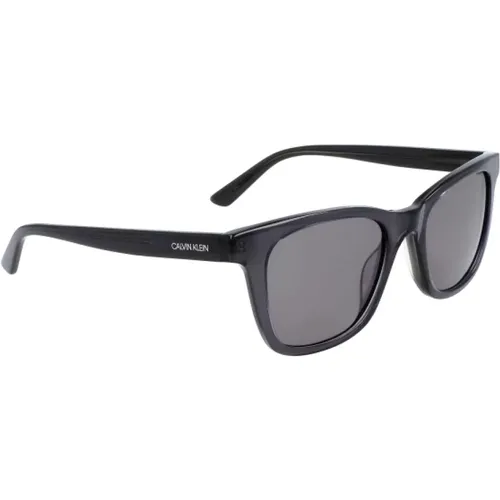 Graue Unisex-Sonnenbrille aus Azetat - Calvin Klein - Modalova