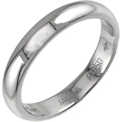 Pre-owned Platinum rings , female, Sizes: ONE SIZE - Cartier Vintage - Modalova