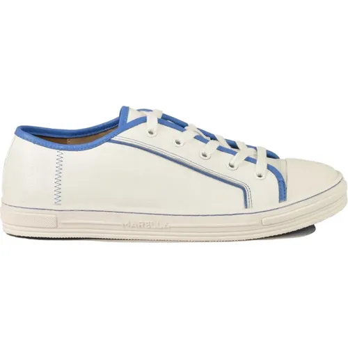 Leather Sneakers with Rubber Sole , female, Sizes: 8 UK - Marella - Modalova