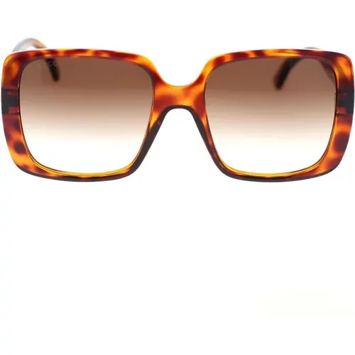 Iconic Sunglasses , female, Sizes: 56 MM - Gucci - Modalova