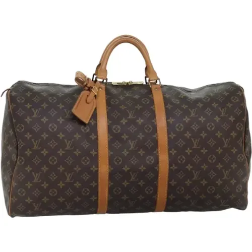 Pre-owned Canvas travel-bags , female, Sizes: ONE SIZE - Louis Vuitton Vintage - Modalova