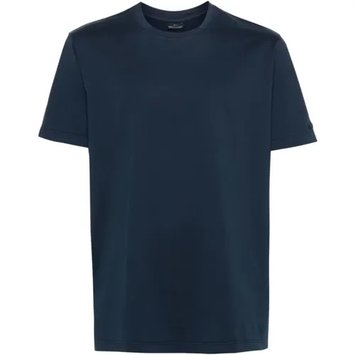 Baumwoll T-Shirt 050 , Herren, Größe: M - PAUL & SHARK - Modalova