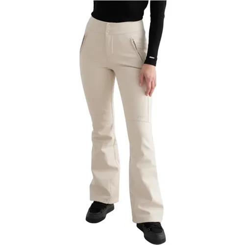 Café Au Lait Stretch Thermo Pants - Aim'n - Modalova