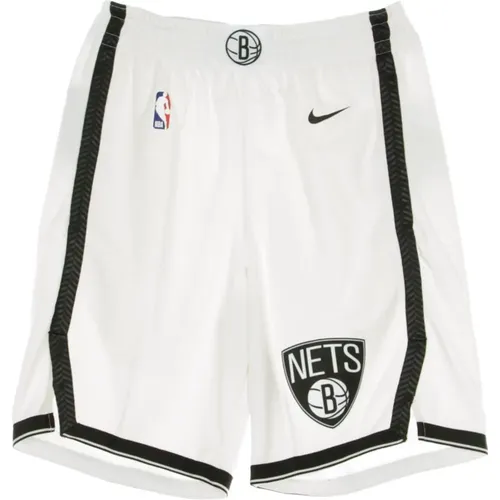 Basketball Swingman Shorts Brooklyn Nets Style , male, Sizes: S, L, XL - Nike - Modalova