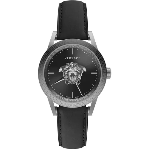 Empire Men's Watch Steel , male, Sizes: ONE SIZE - Versace - Modalova