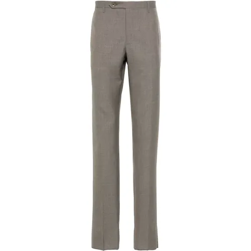 Super 120's wool trousers , male, Sizes: 3XL, 2XL, M, L - Rota - Modalova