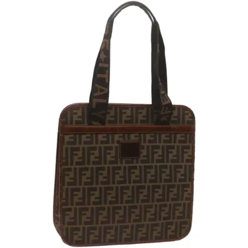 Pre-owned Canvas totes , female, Sizes: ONE SIZE - Fendi Vintage - Modalova