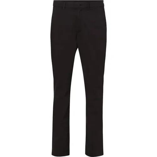 Schwarze Chinos Slim Fit , Herren, Größe: 2XL - Calvin Klein - Modalova