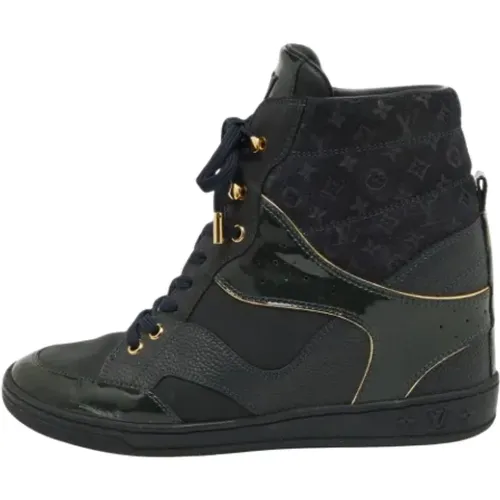 Pre-owned Leather sneakers , female, Sizes: 6 UK - Louis Vuitton Vintage - Modalova