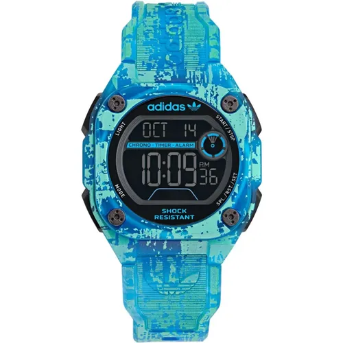 City Tech One Grfx Digital Watch , unisex, Sizes: ONE SIZE - Adidas - Modalova