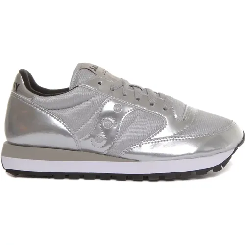 Jazz Original Silver Women Sneakers , female, Sizes: 2 1/2 UK - Saucony - Modalova