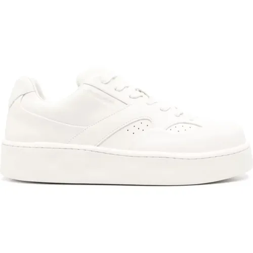 Sneakers with Panelled Design , male, Sizes: 5 UK, 8 UK, 9 UK, 7 UK, 6 UK, 10 UK - Jil Sander - Modalova