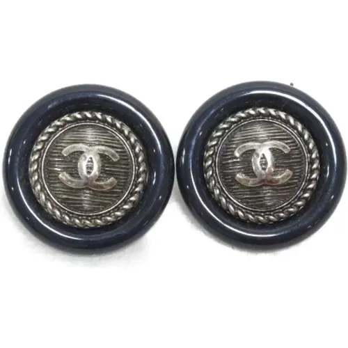 Pre-owned Plastic earrings , female, Sizes: ONE SIZE - Chanel Vintage - Modalova