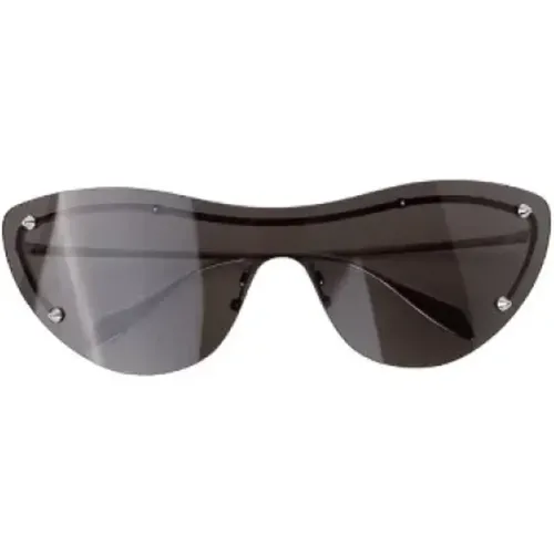 Pre-owned Metal sunglasses , female, Sizes: ONE SIZE - Alexander McQueen Pre-owned - Modalova