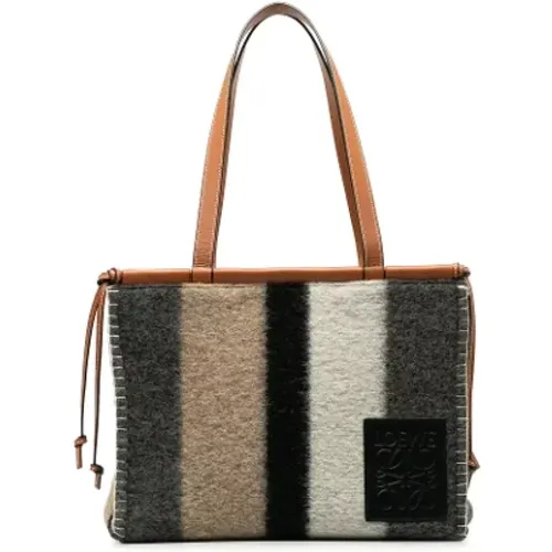 Pre-owned Wool totes , female, Sizes: ONE SIZE - Loewe Pre-owned - Modalova