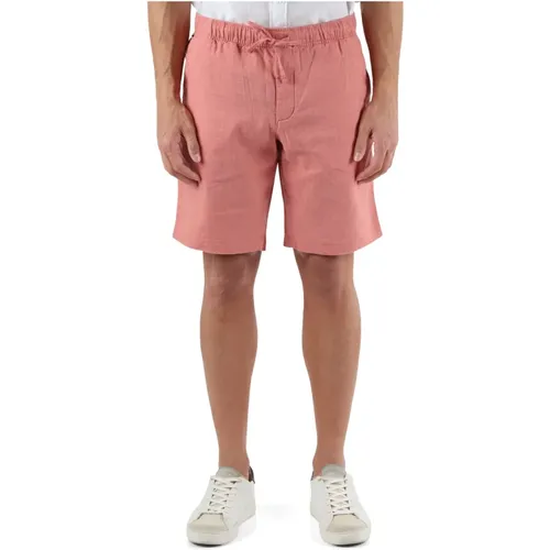 Relaxed Tapered Fit Linen Pants , male, Sizes: W30, W36, W34, W33, W31, W32 - Tommy Hilfiger - Modalova