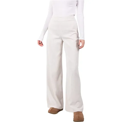 Offwhite Cord Pants 1902 132041 , female, Sizes: W25 L32 - drykorn - Modalova