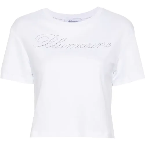 T-Shirts , Damen, Größe: S - Blumarine - Modalova