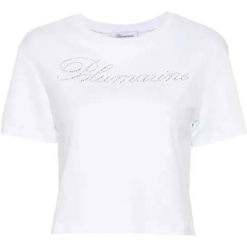 T-shirts and Polos , female, Sizes: S, M, XS - Blumarine - Modalova