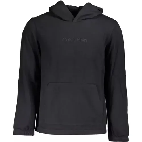 Stylischer Schwarzer Kapuzenpullover , Herren, Größe: 2XL - Calvin Klein - Modalova