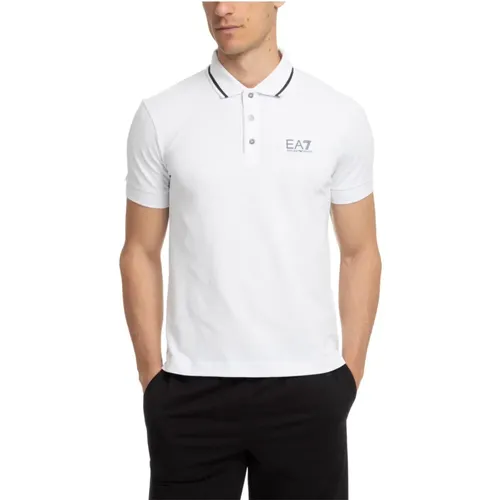 Core Identity Polo shirt , male, Sizes: M - Emporio Armani EA7 - Modalova