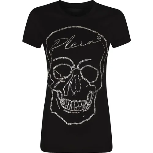 T-shirt , female, Sizes: M, S - Philipp Plein - Modalova