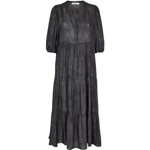 Cold Dye Floor Dress , female, Sizes: XS - Co'Couture - Modalova