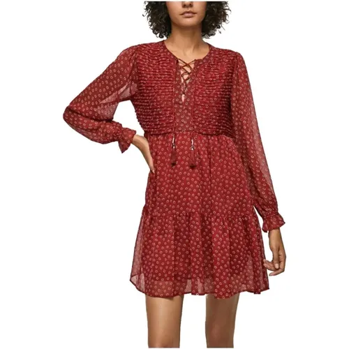 Eleonora Dress , female, Sizes: S - Pepe Jeans - Modalova