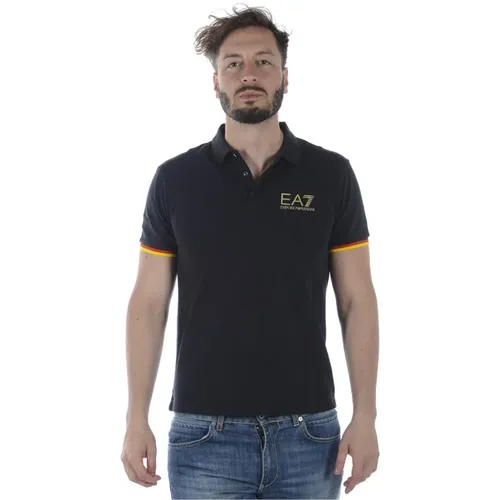 Klassisches Polo Shirt - Emporio Armani EA7 - Modalova