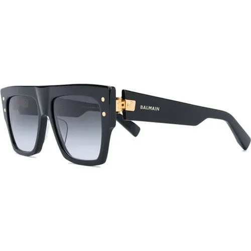 Classic Sunglasses , female, Sizes: 56 MM - Balmain - Modalova