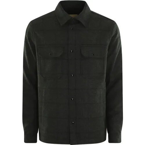 Alaskan Wool Overshirt , Herren, Größe: M - Woolrich - Modalova