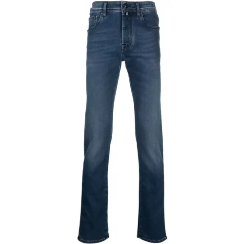 Slim-fit Bard Jeans , Herren, Größe: W38 - Jacob Cohën - Modalova