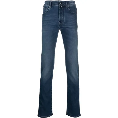 Slim-fit Bard Jeans , male, Sizes: W38 - Jacob Cohën - Modalova